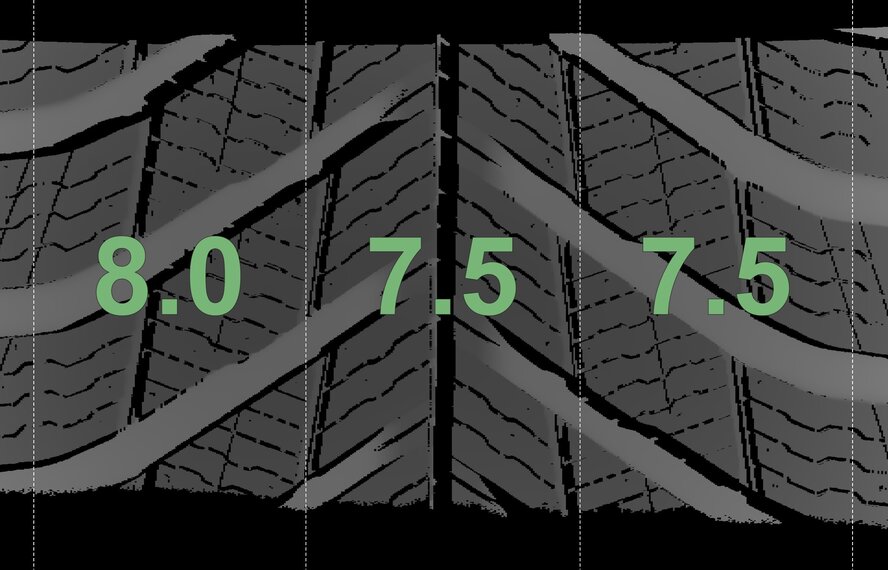 Audi Audi Q5 SQ5 80A 20 inch rims Hankook Winter tires New Original