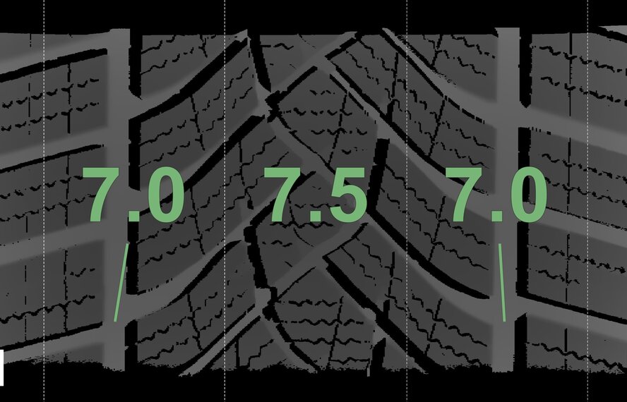 BMW BMW 4 series i4 G26 859M 19 inch wheels Goodyear Winter Tires Original