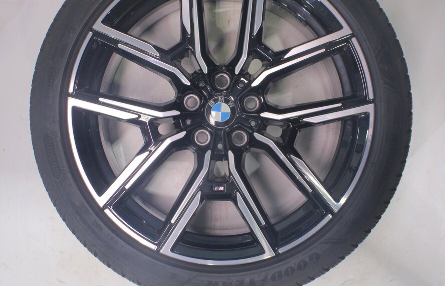 BMW BMW 4 series i4 G26 859M 19 inch wheels Goodyear Winter Tires Original