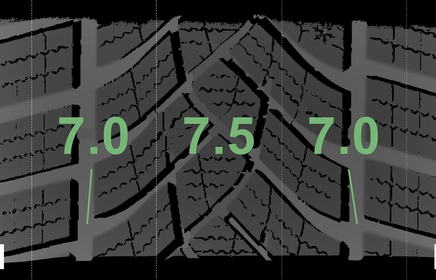 BMW BMW 4 series i4 G26 859M 19 inch wheels Goodyear Winter Tires Original