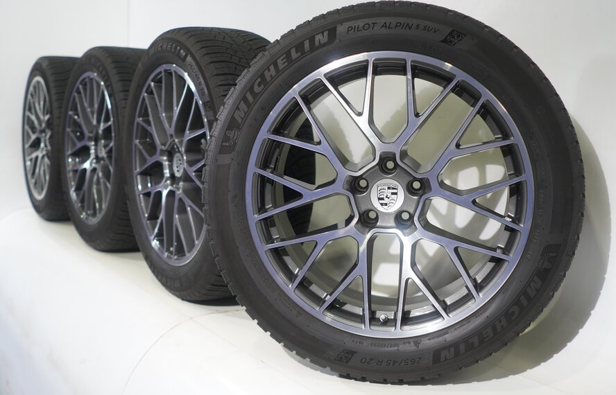 Porsche Porsche Macan II + III 95B 20 inch wheels Michelin Winter Tires Original
