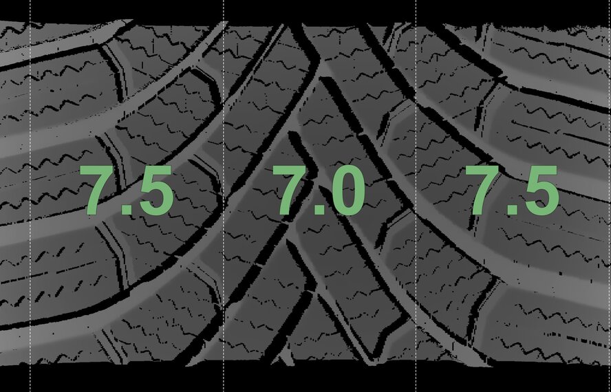 Audi Audi A6 C8 19 inch wheels Bridgestone Winter Tires Original