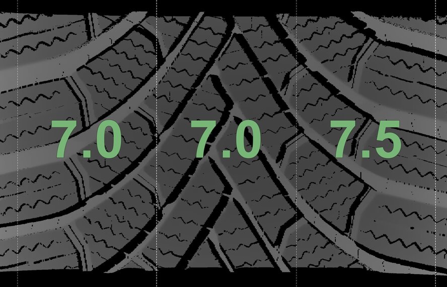 Audi Audi A6 C8 19 inch wheels Bridgestone Winter Tires Original