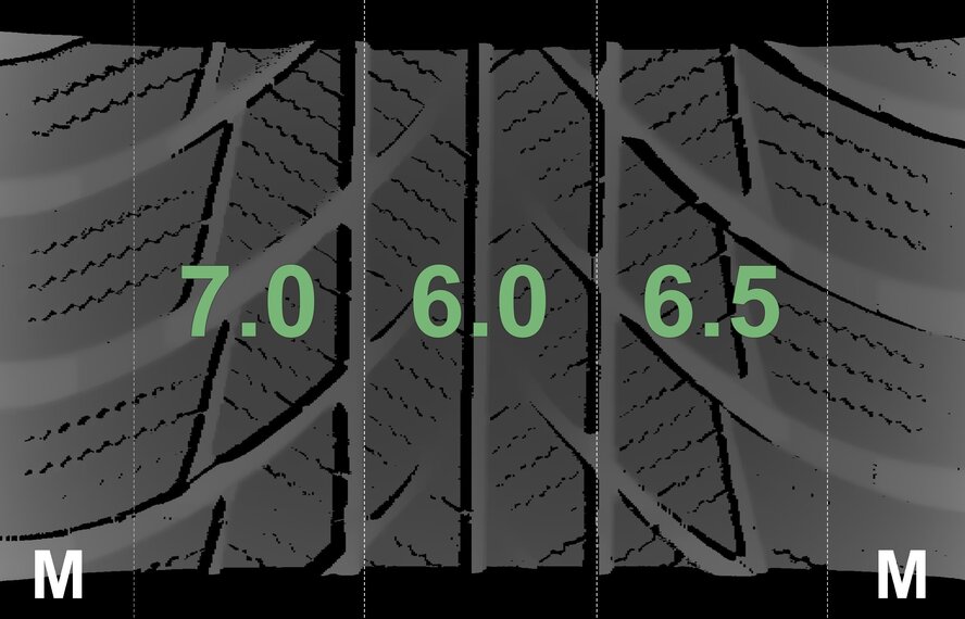 BMW BMW 2 series U06 Active Tourer 833 17 inch wheels Bridgestone Winter Tires Original