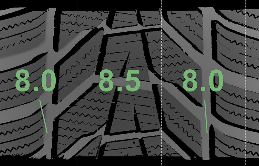 Audi Audi A5 S5 B10 19 inch wheels Hankook Winter Tires New Original