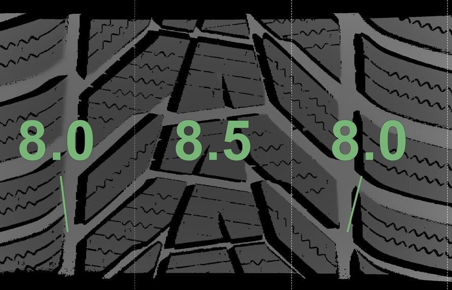 Audi Audi A5 S5 B10 19 inch wheels Hankook Winter Tires New Original