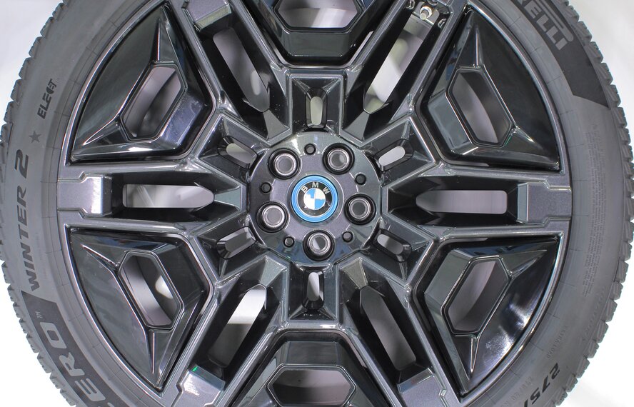 BMW BMW iX i20 1025M 22 inch wheels Pirelli Winter Tires New Original