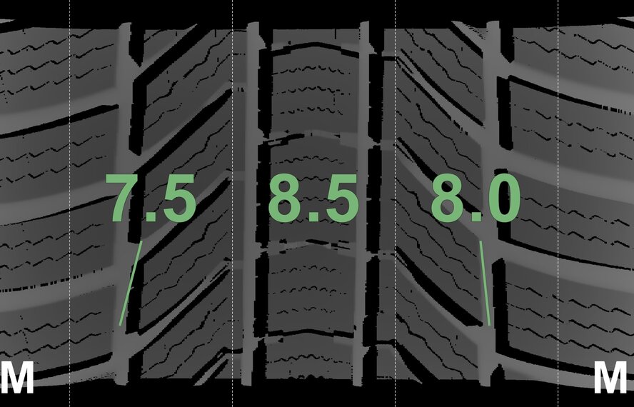 Volkswagen Volkswagen Golf 5 6 7 8 Salvador 18 inch wheels Continental Winter Tires Original