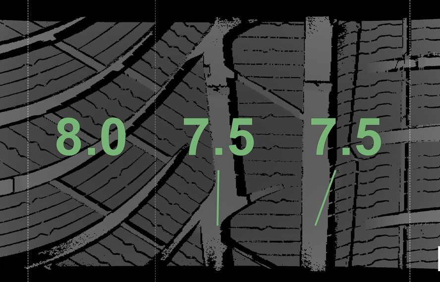 BMW BMW 5 Series G30 G31 8 Series G14 G15 G16 662M 18 inch wheels Michelin Winter Tires New Original