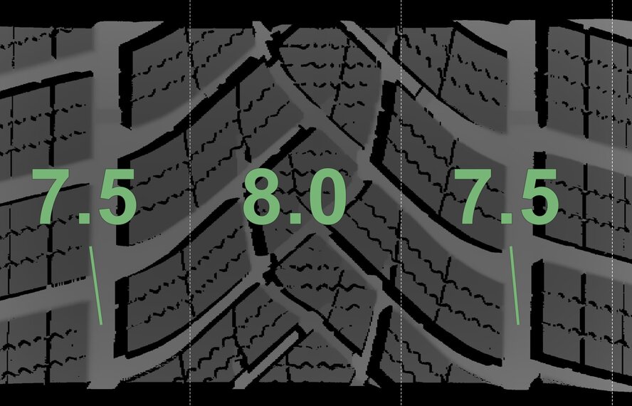 BMW BMW 4 series i4 G26 858M 18 inch rims Goodyear Winter Tires New Original
