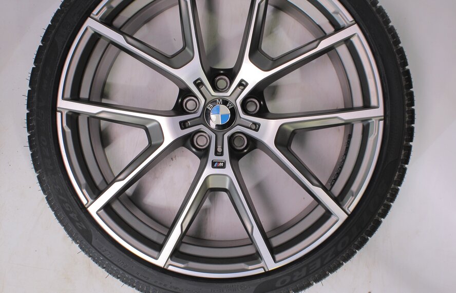BMW BMW 5 Series G30 G31 8 Series G14 G15 G16 728M 20 inch wheels Pirelli Runflat Winter Tires New Original