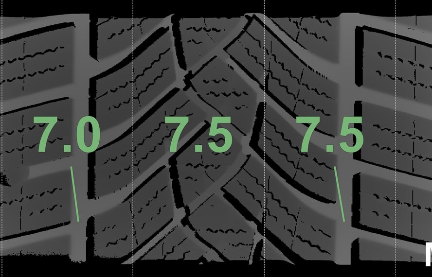 BMW BMW 2 Series U06 Active Tourer 838M 18 inch wheels Goodyear Winter Tires Original