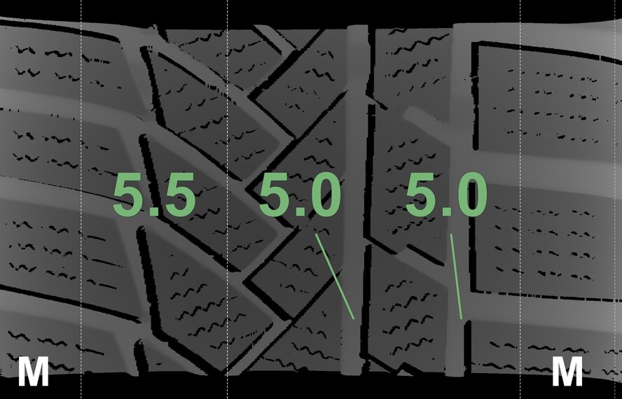 Mercedes Mercedes EQA EQB H243 X243 18-inch Wheels Continental Run-Flat Winter Tires Original