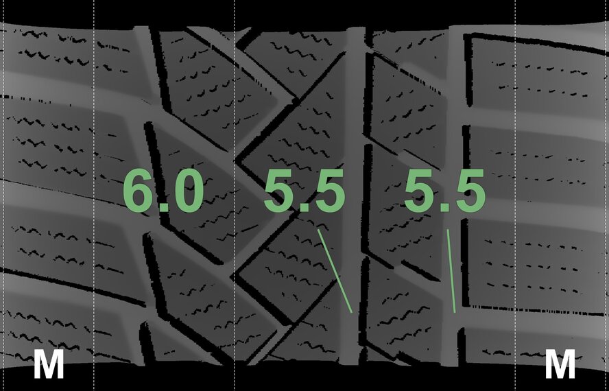 Mercedes Mercedes EQA EQB H243 X243 18-inch Wheels Continental Run-Flat Winter Tires Original