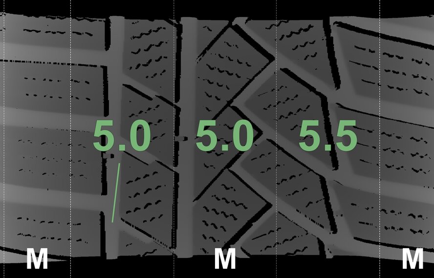 Mercedes Mercedes EQA EQB H243 X243 18-inch Wheels Continental Run-Flat Winter Tires Original