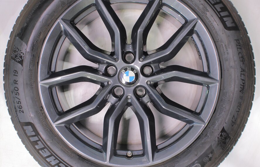 BMW BMW X5 G05 X6 G06 734 19-inch wheels Michelin Run-Flat Winter Tires Original