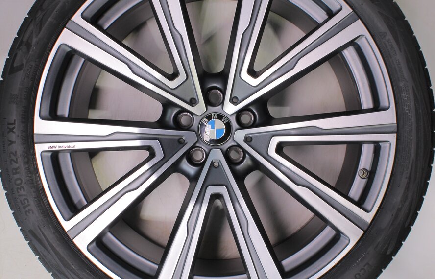 BMW BMW X5 G05 X6 G06 746i 22 inch wheels Continental Summer Tires New Original