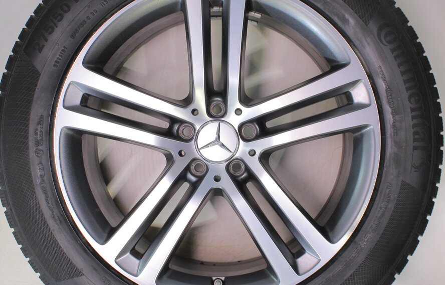 Mercedes Mercedes GLE W167 20-inch wheels Continental winter tires Original