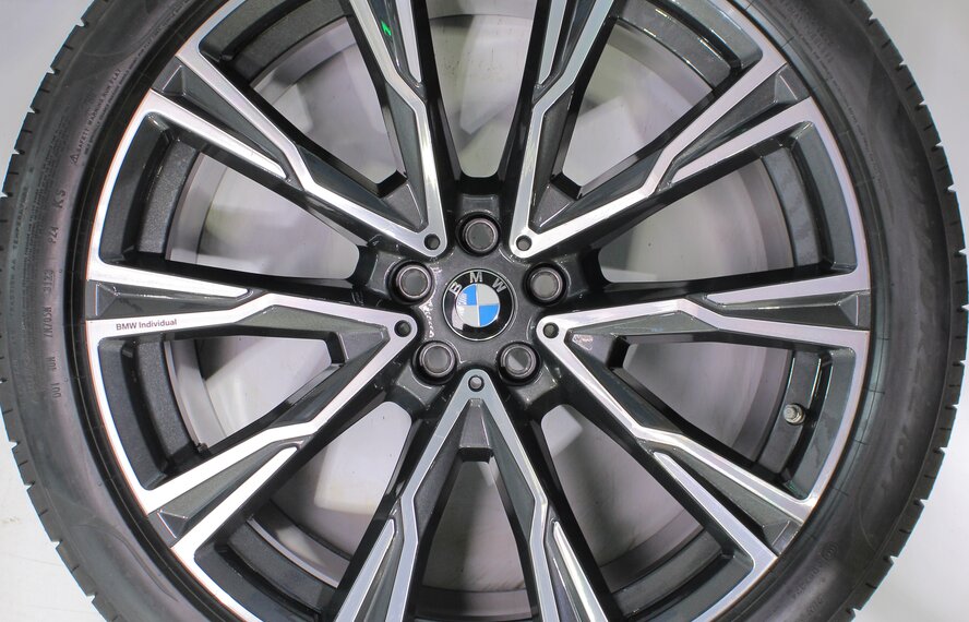BMW BMW X7 G07 758i 22-inch wheels Pirelli Runflat Summer Tires New Original