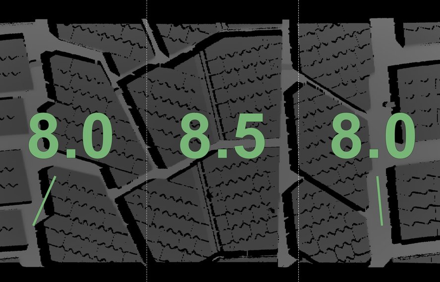 Audi Audi RS6 22-inch Wheels Continental Winter Tires New Original