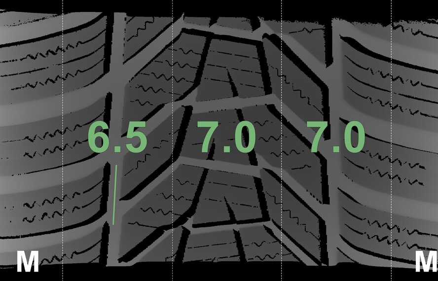 Mini Mini U25 Countryman 1041 19-inch wheels Hankook Winter Tires Original