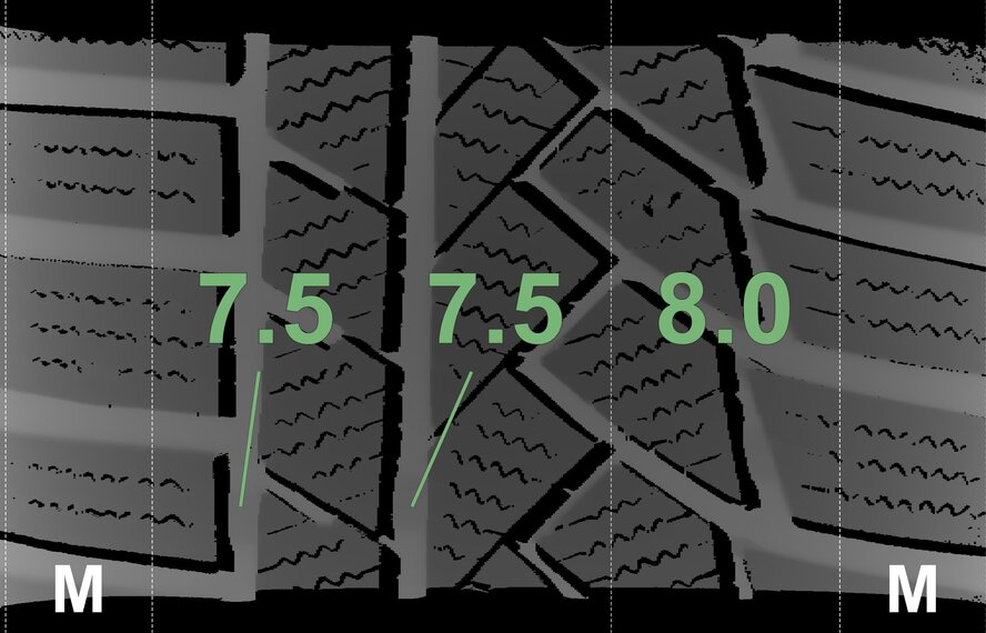 Mercedes Mercedes GLA H247 GLB X247 18 inch wheels Continental Runflat Winter Tires Original