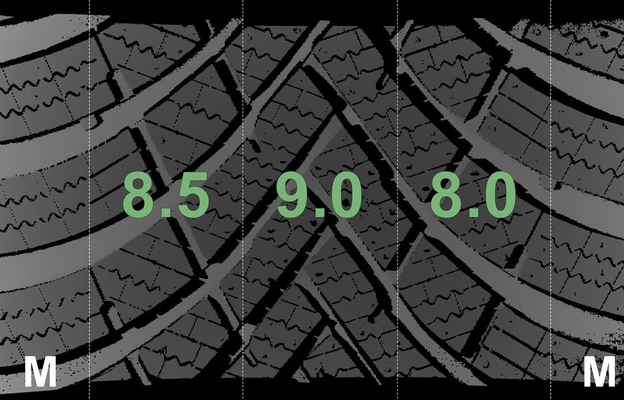 Mini Mini F65 / F66 F67 One / Cooper / Cooper D / Cooper S 957 17-inch wheels Hankook Winter Tires New Original