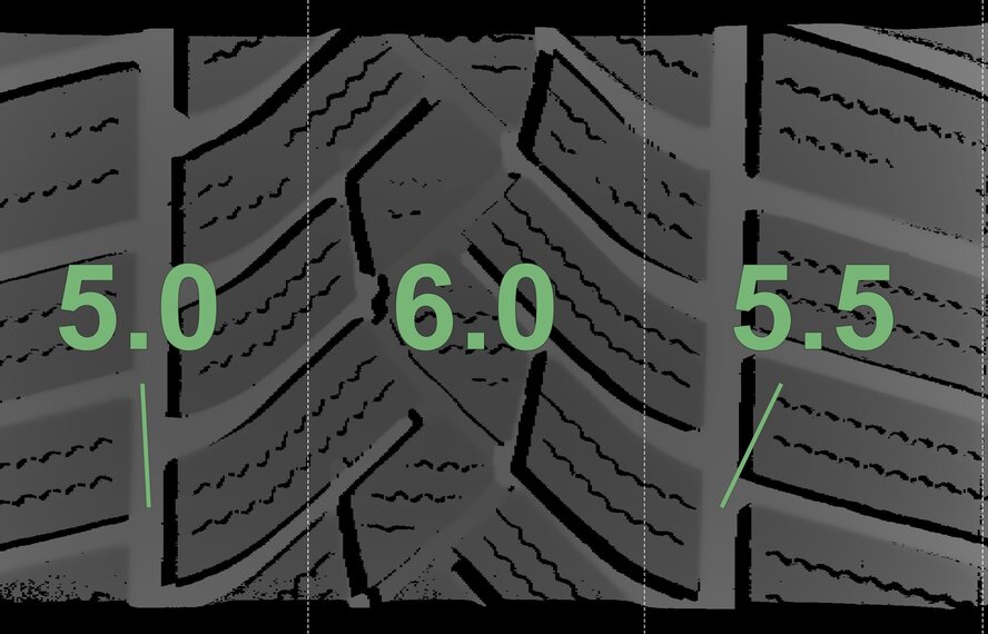 Mercedes Mercedes C-Class C206 S206 W206 18-inch Wheels Goodyear Winter Tires Original