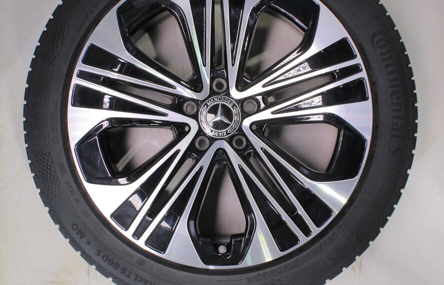 Mercedes Mercedes E-Class W214 19-inch wheels Continental winter tires Original