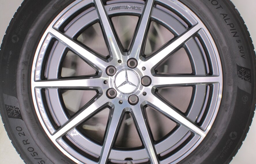 Mercedes Mercedes GLE 53 63 W167 20-inch Wheels Michelin Winter Tires Original