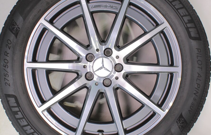 Mercedes Mercedes GLE 53 63 W167 20-inch Wheels Michelin Winter Tires Original