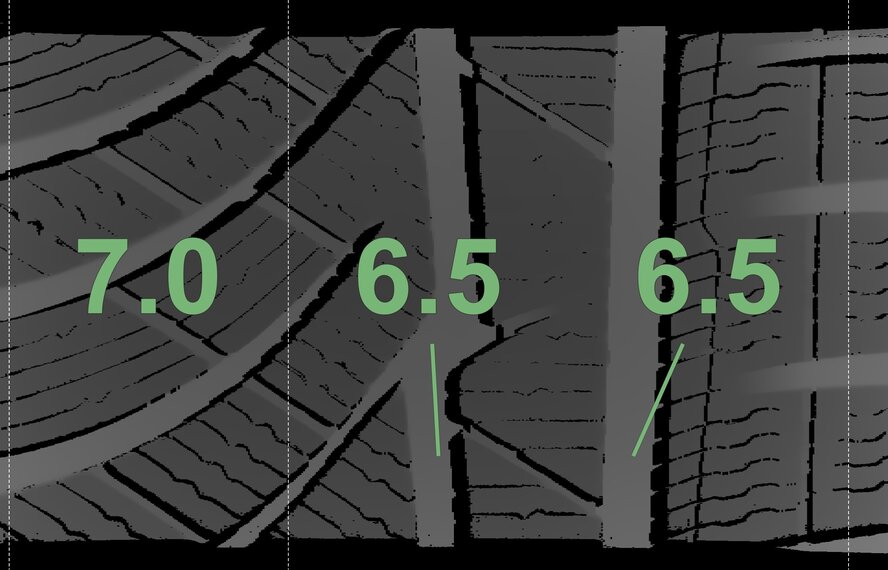 Mercedes Mercedes C-Class C206 S206 W206 18-inch wheels Michelin Winter Tires Original