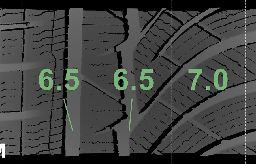 Mercedes Mercedes C-Class C206 S206 W206 18-inch wheels Michelin Winter Tires Original