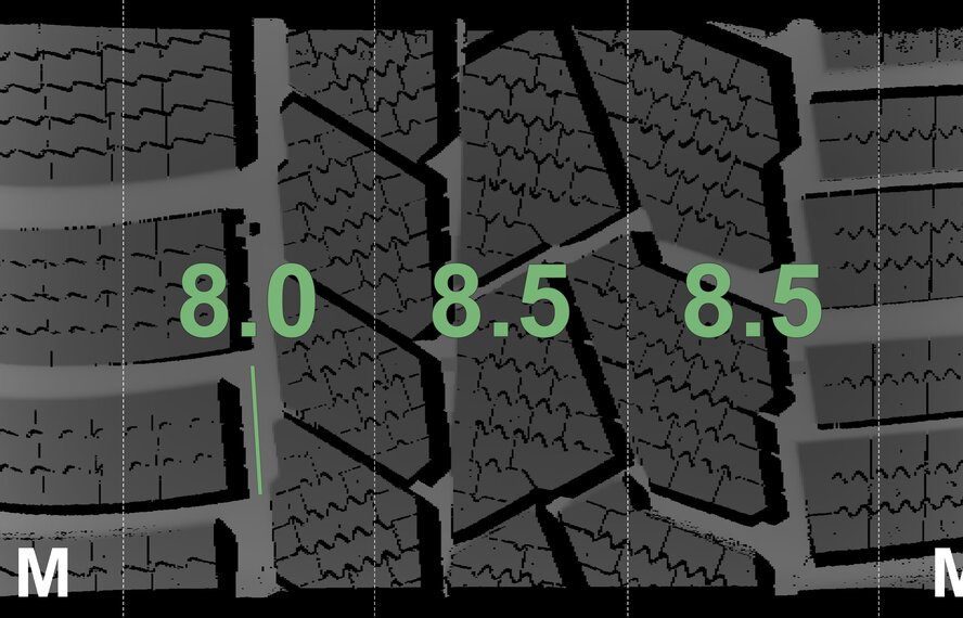 Mini Mini F65 / F66 F67 One / Cooper / Cooper D / Cooper S 956 17-inch wheels Continental Winter Tires New Original