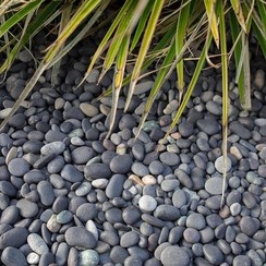 Beach Pebbles Zwart Minibag - 750kg