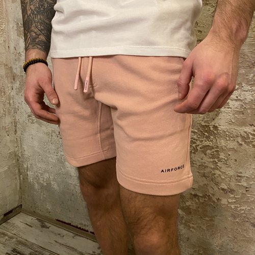 Airforce Short Sweat Pants Rose Airforce Short Sweat Pants Rose