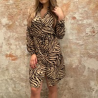 Bamboo/Zebra dress