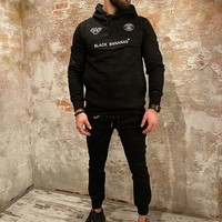 Anorak Camo tracksuit zwart