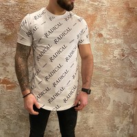 Radical Lugio all over t-shirt wit