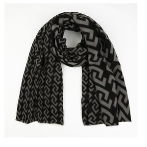 H2H Denim Sjaal zwart/grijs H2H Denim Sjaal zwart/grijs