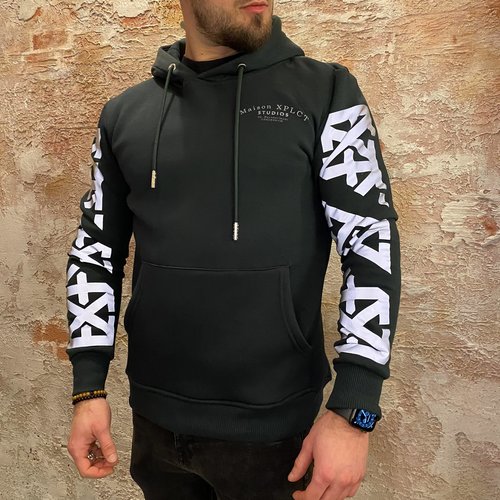 Xplct Reflect Hoodie groen Xplct Reflect Hoodie groen