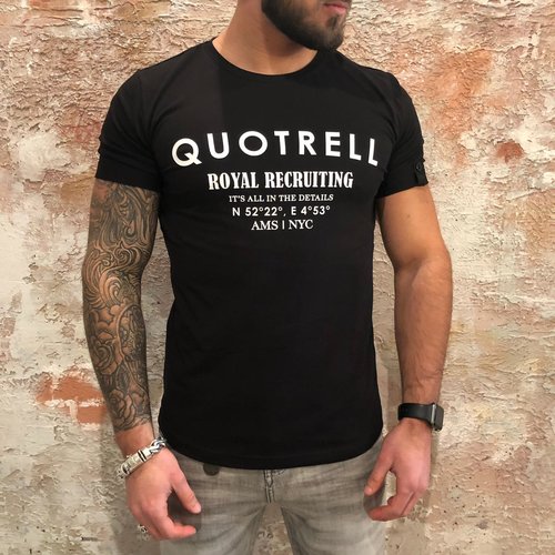 Quotrell Royal tee black Quotrell Royal tee black