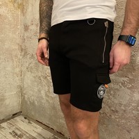 Pocket short zwart