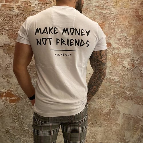 Richesse T-shirt wit money