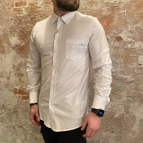 Antony Morato Stretch overhemd wit