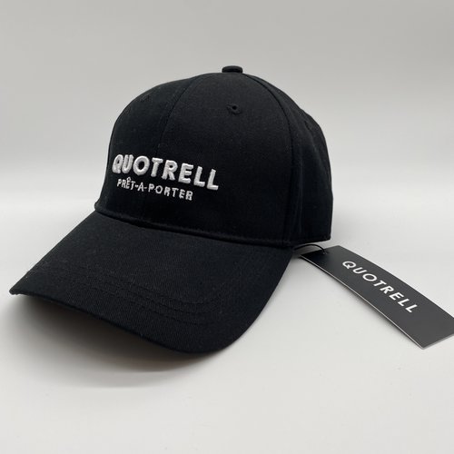 Quotrell Cap logo zwart Quotrell Cap logo zwart