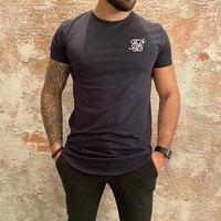 Short Sleeve Gym Tee Blue