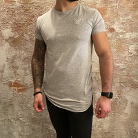 Short Sleeve Gym Tee Grey