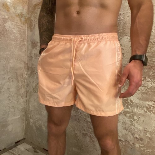 Airforce Swimshort micro fiber peach