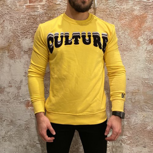 Xplct Sweater Culture yellow Xplct Sweater Culture yellow